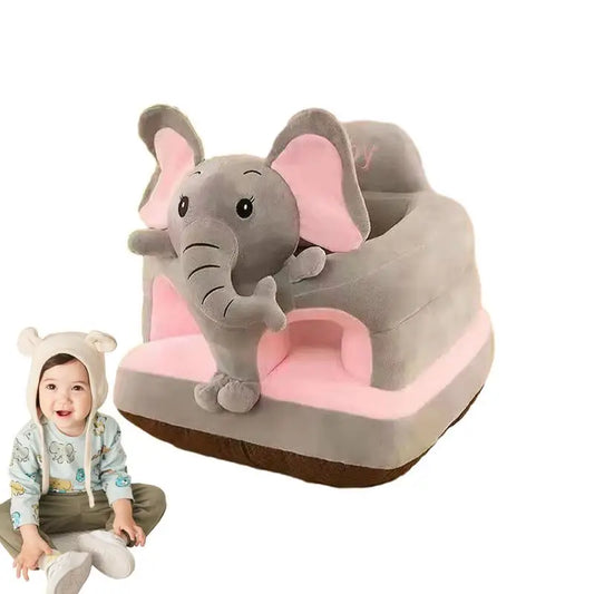 Toddler Sitting Chair Animal Shaped Sofa Support Sitting Seat For Toddler Plush Floor Seats Toddler Sit Up Chair For Children