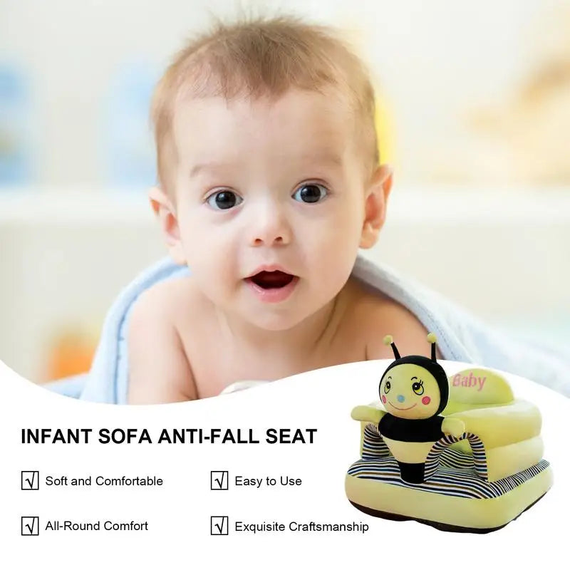 Toddler Sitting Chair Animal Shaped Sofa Support Sitting Seat For Toddler Plush Floor Seats Toddler Sit Up Chair For Children