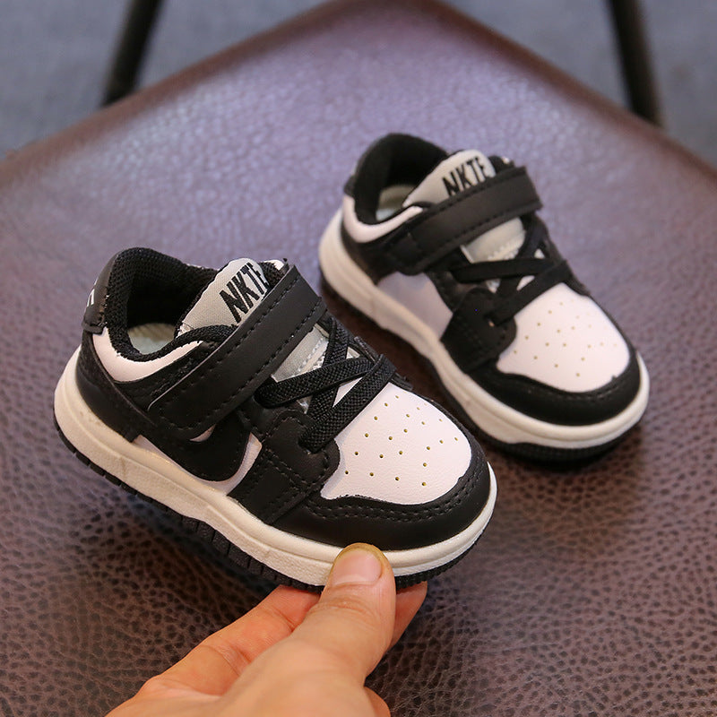 Children's Sneakers Spring And Autumn Children's Sports Shoes Boys Baby Shoes Casual Shoes Girls White Shoes