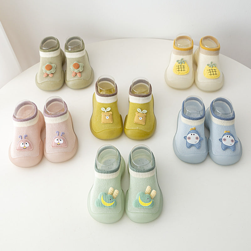 Baby Toddler Shoes Spring And Summer New Baby Shoes Non-Slip Wear-Resistant Cartoon Socks Shoes Boys And Girls Shoes