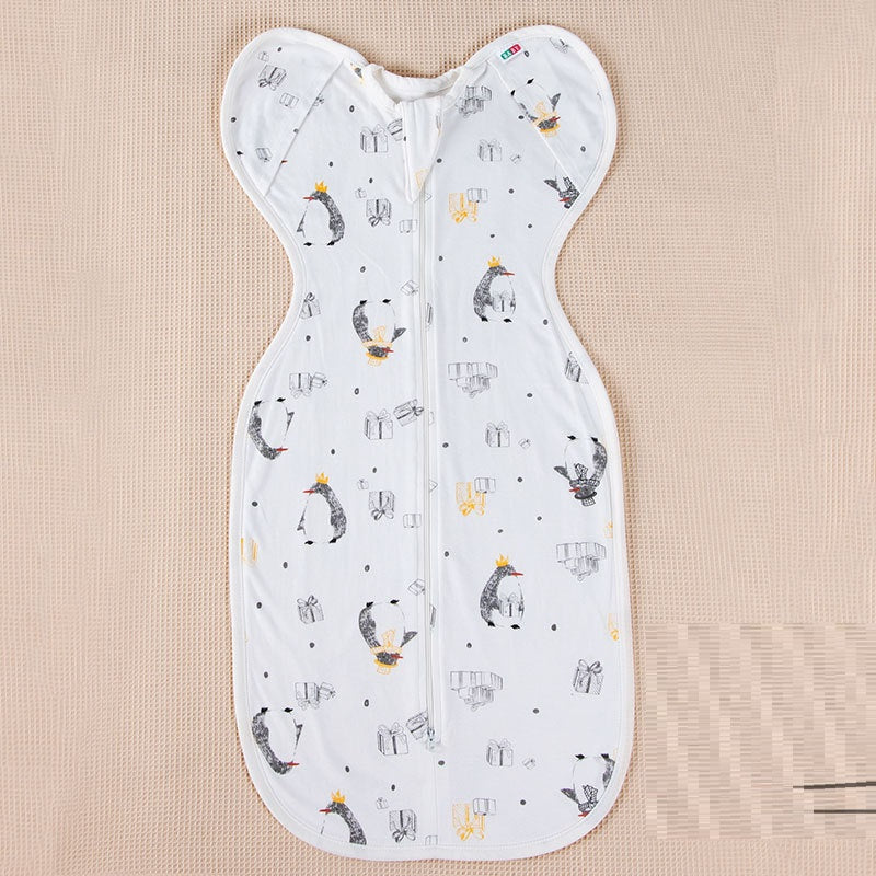 Baby Cotton Anti Kick Printed Sleeping Bag Baby