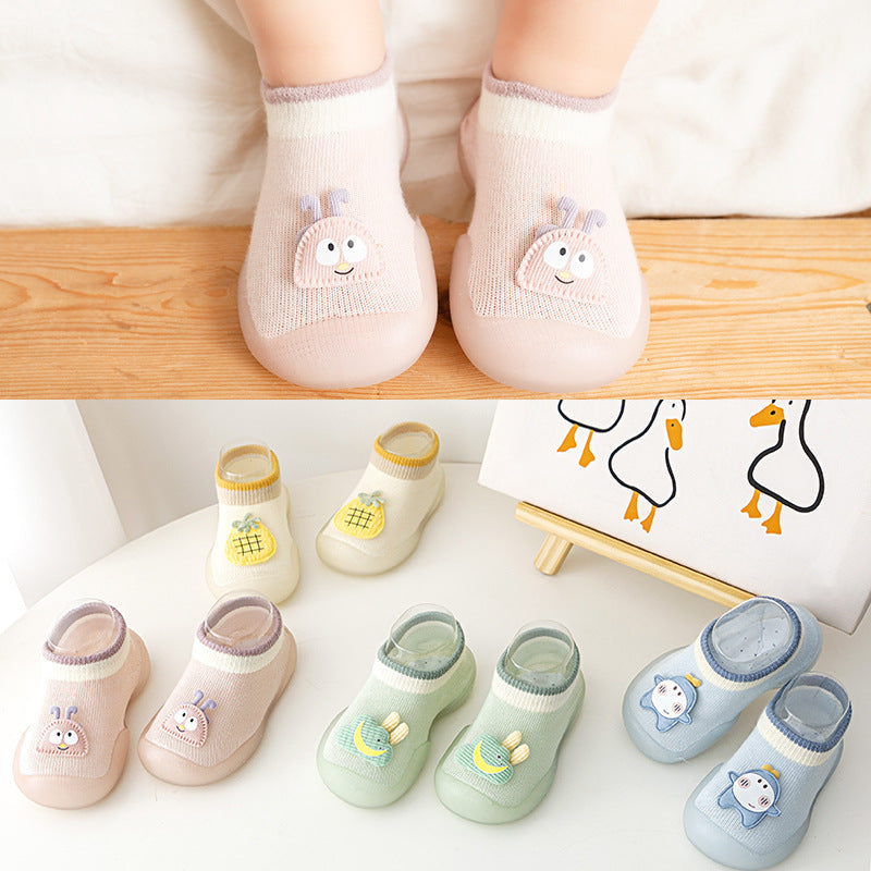 Baby Toddler Shoes Spring And Summer New Baby Shoes Non-Slip Wear-Resistant Cartoon Socks Shoes Boys And Girls Shoes