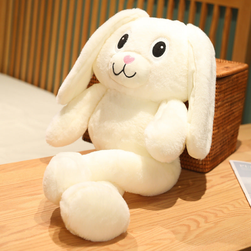 Long Legged Bear Long Ear Rabbit Plush Toy Stretchable Ear Rabbit Doll