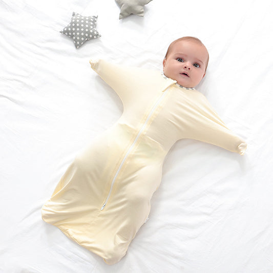 Baby Surrender Swaddling Pad Breathable Baby Jump proof Sleeping Bag Cotton Baby Sleeping Bag Magic Tool