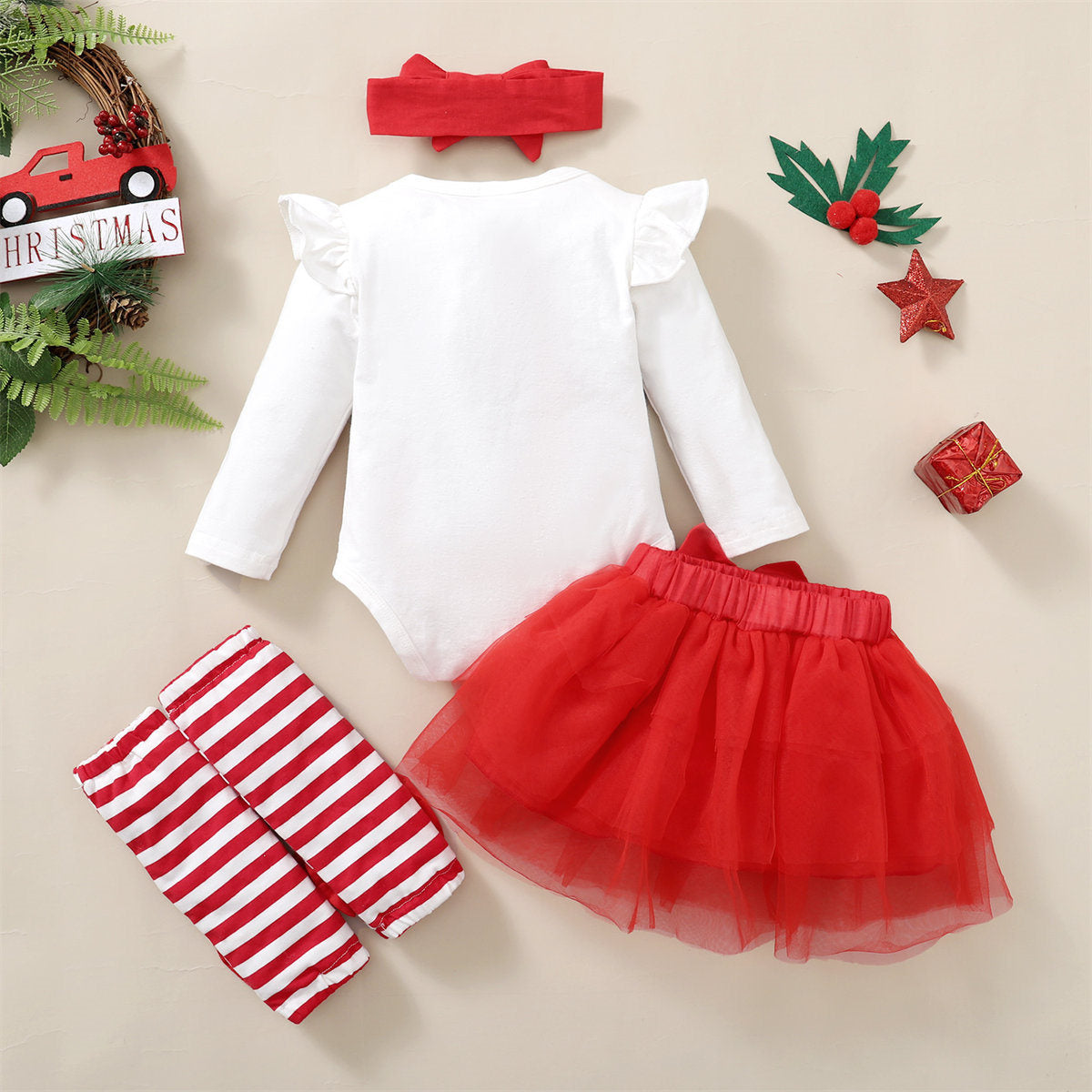 New popular Christmas dress set for girls