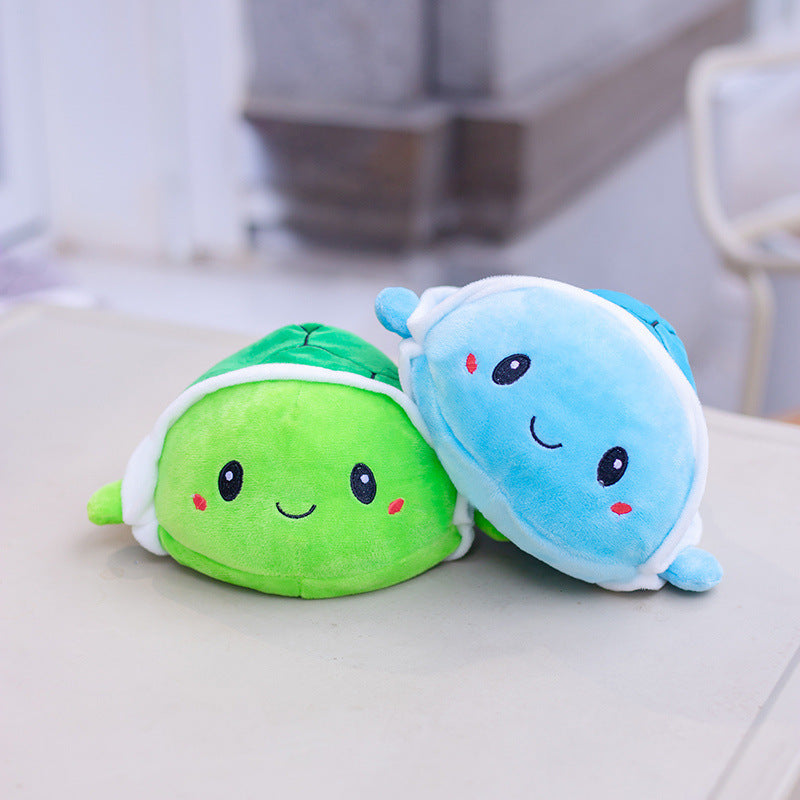 Flip Little Turtle Plush Toy Doll Double-sided Octopus Doll Flip Side Doll Toy