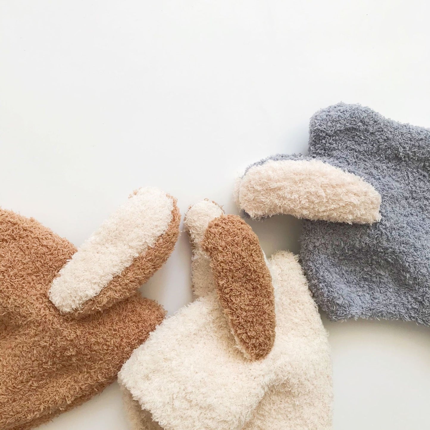 Baby Hat Warm In Autumn And Winter Baby Rabbit Ears Plush Korean Version Ear Cap Baby Hat Cute