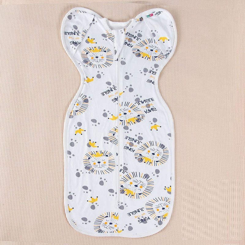 Baby Cotton Anti Kick Printed Sleeping Bag Baby